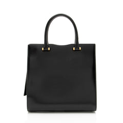 Saint Laurent Smooth Calfskin Monogram Uptown Small Satchel