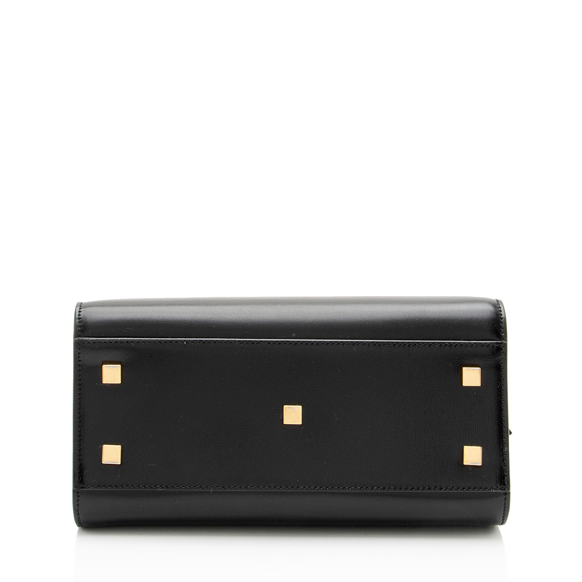 Saint Laurent Smooth Calfskin Monogram Uptown Small Satchel