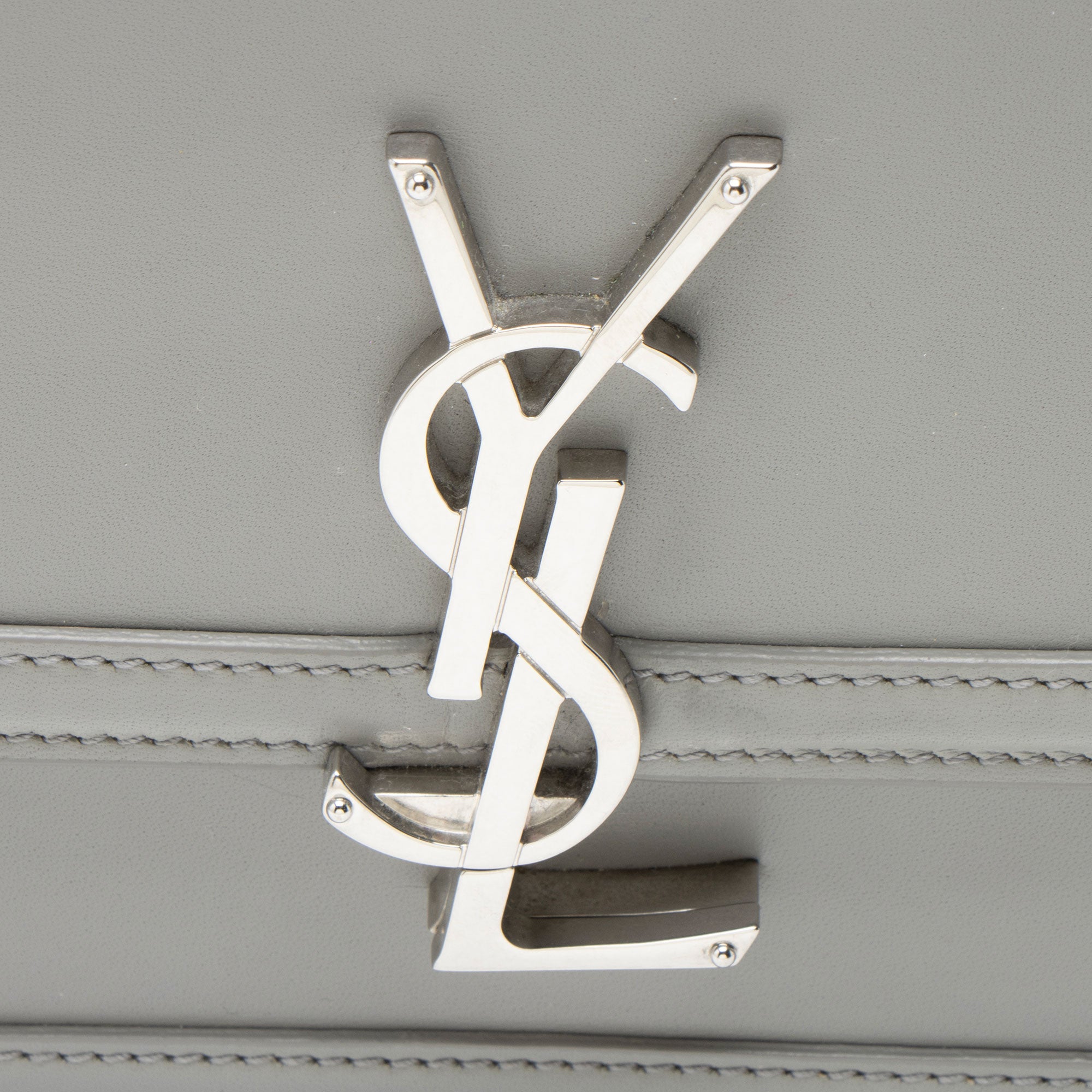 Saint Laurent Smooth Calfskin Small Solferino Shoulder Bag
