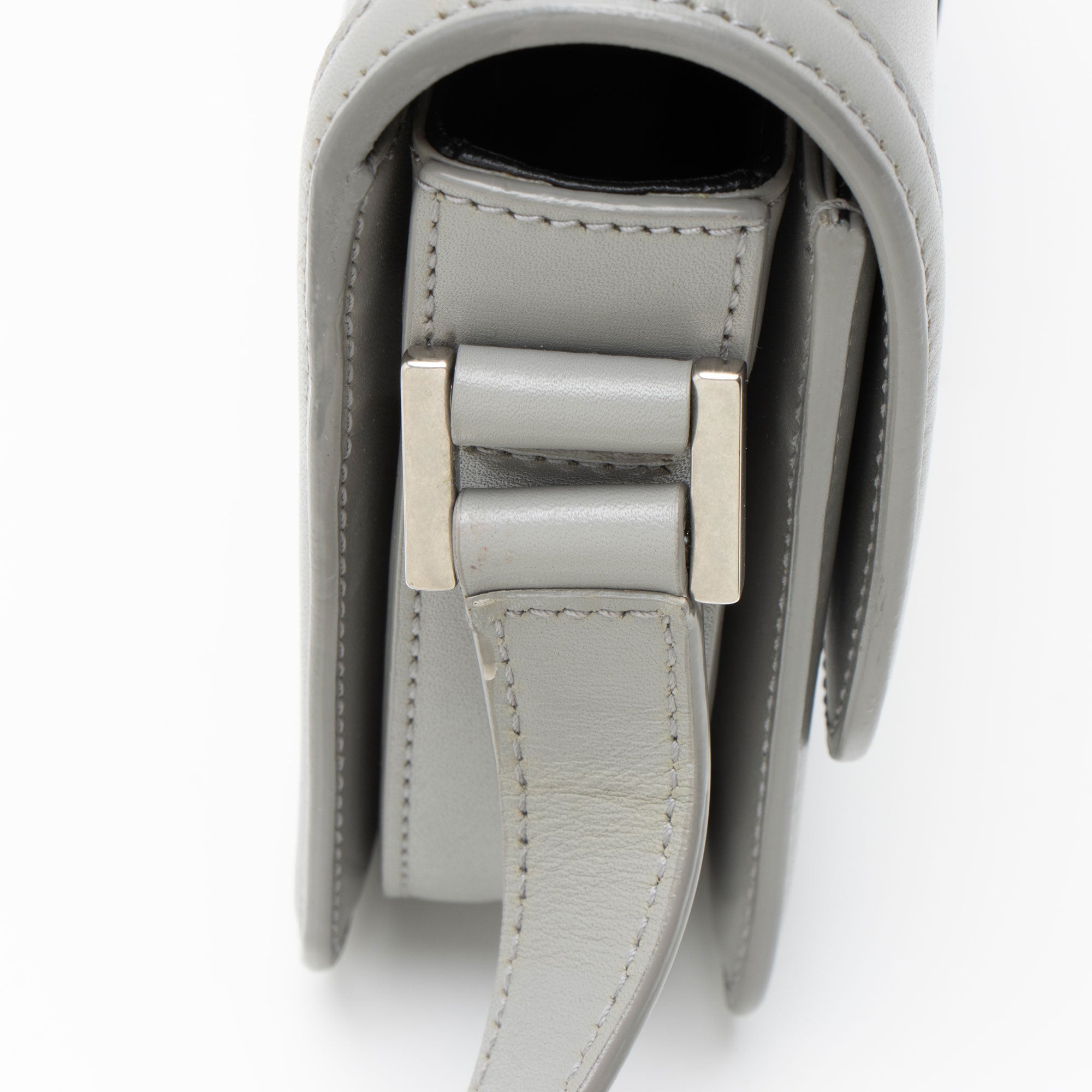Saint Laurent Smooth Calfskin Small Solferino Shoulder Bag