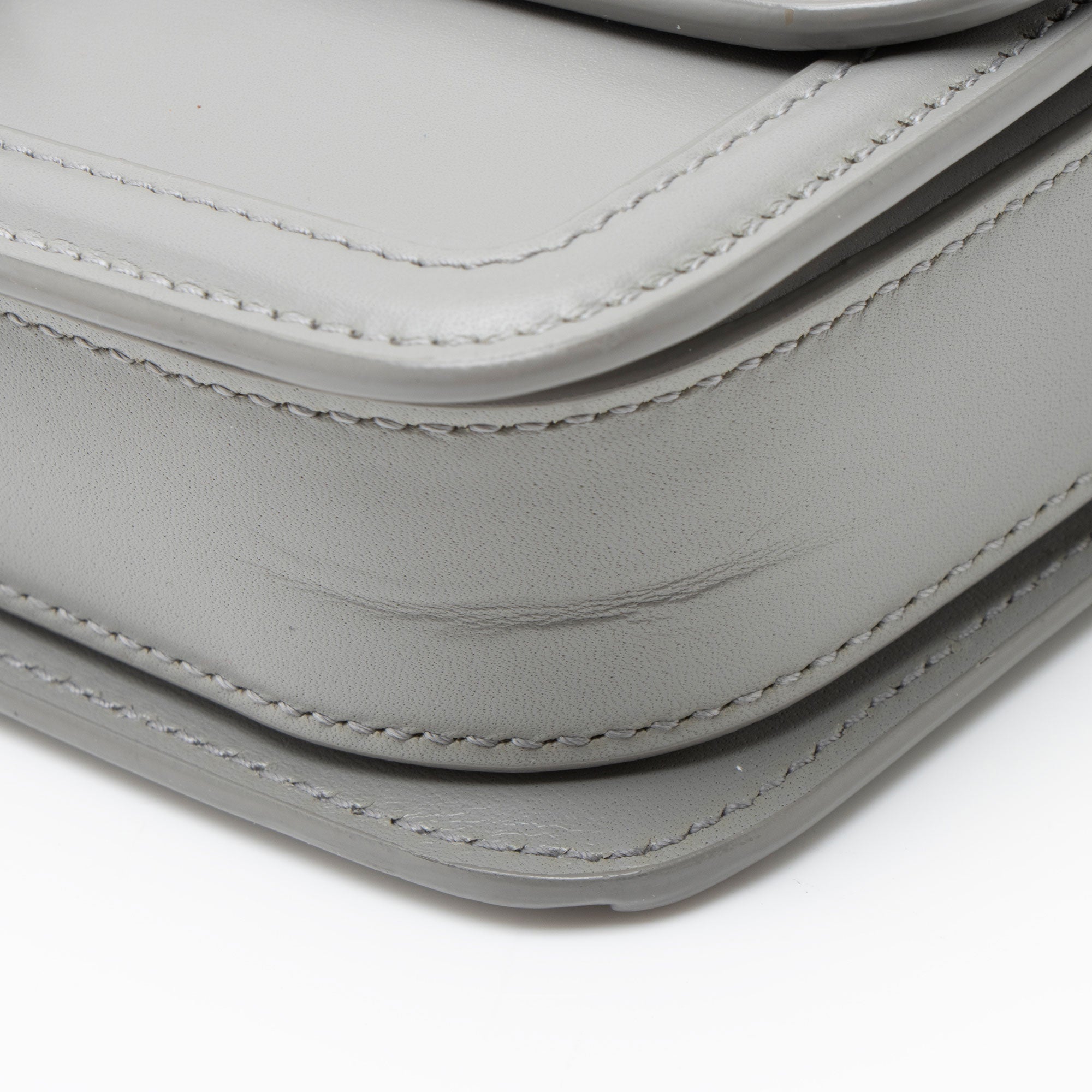 Saint Laurent Smooth Calfskin Small Solferino Shoulder Bag