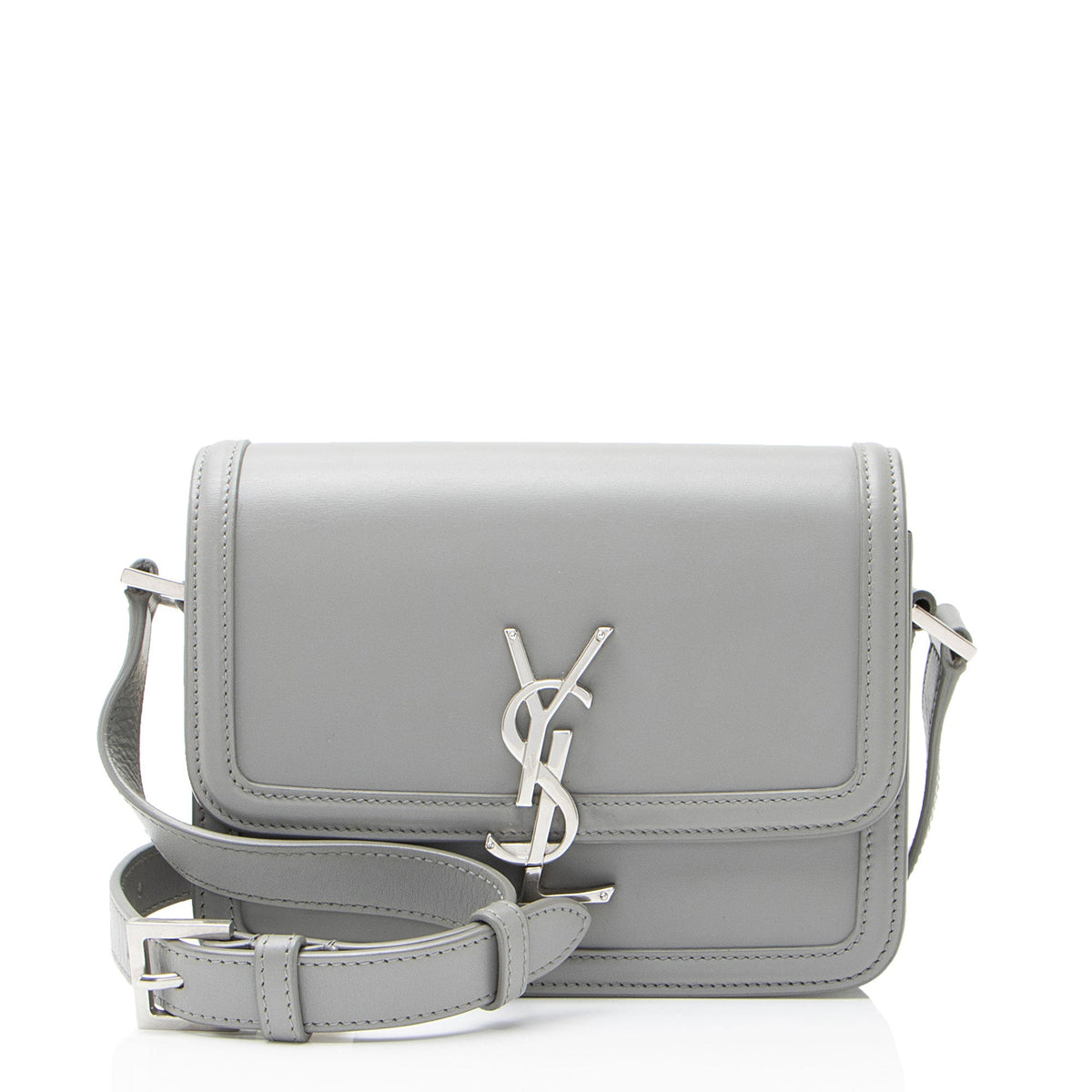Saint Laurent Smooth Calfskin Small Solferino Shoulder Bag