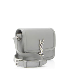 Saint Laurent Smooth Calfskin Small Solferino Shoulder Bag