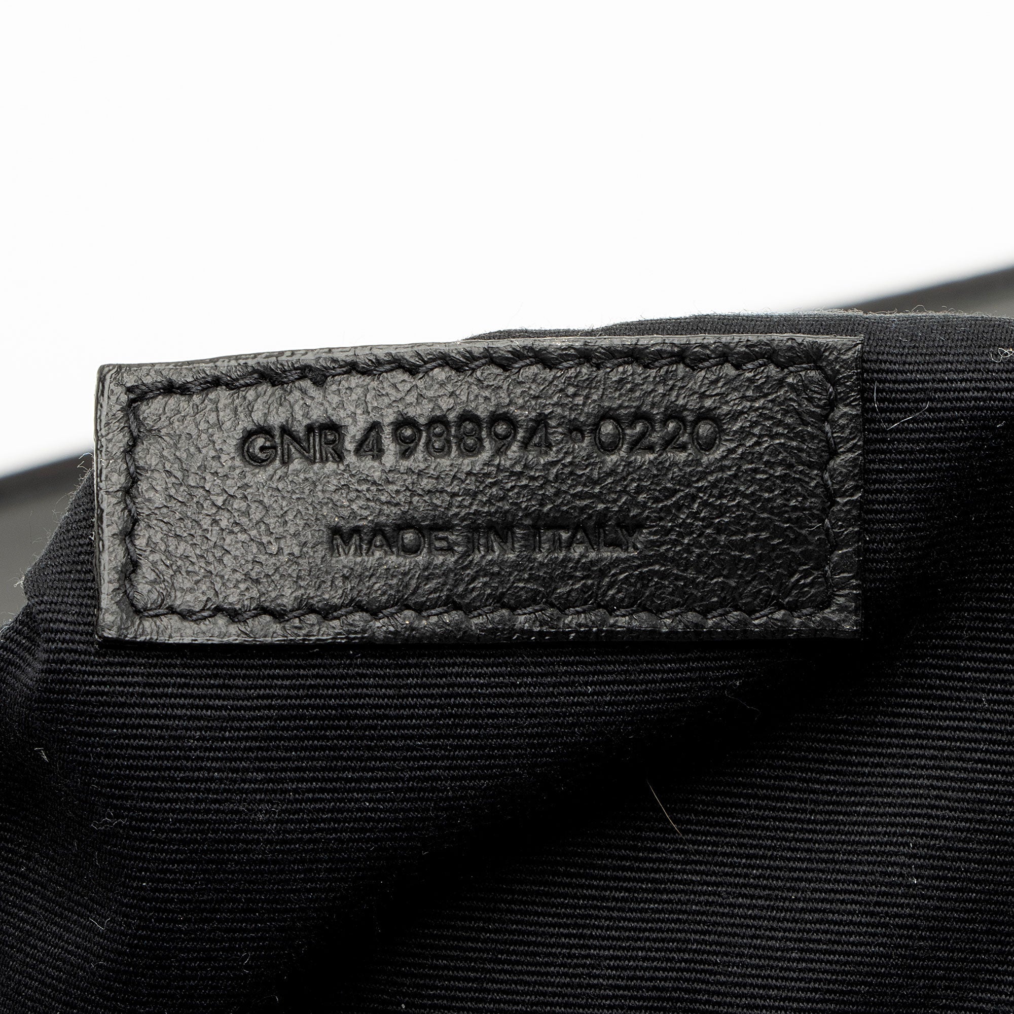 Saint Laurent Suede Monogram Niki Medium Shoulder Bag