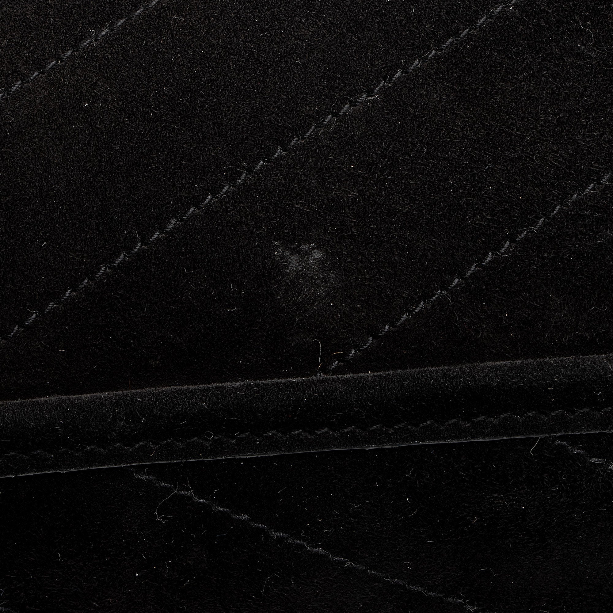 Saint Laurent Suede Monogram Niki Medium Shoulder Bag