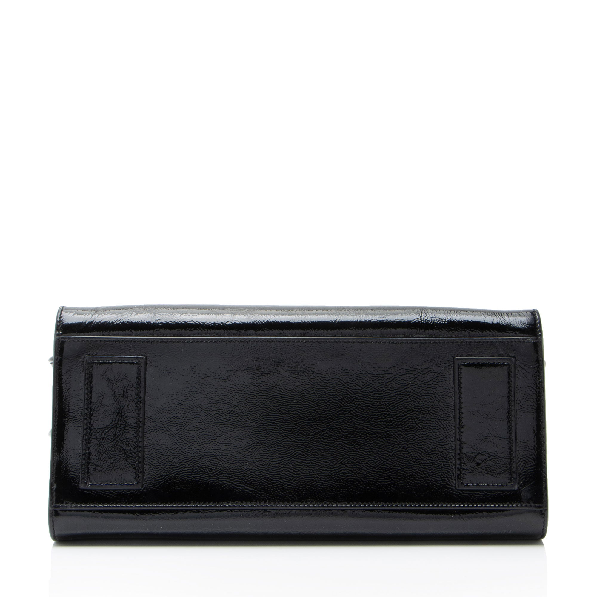 Saint Laurent Textured Patent Leather Sac De Jour Medium Tote