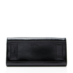 Saint Laurent Textured Patent Leather Sac De Jour Medium Tote