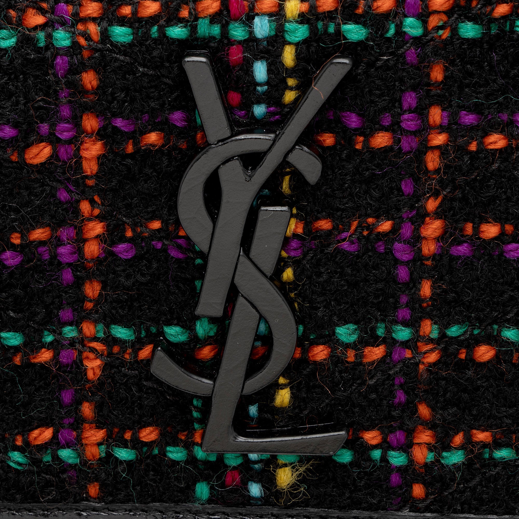 Saint Laurent Tweed Niki Medium Shoulder Bag